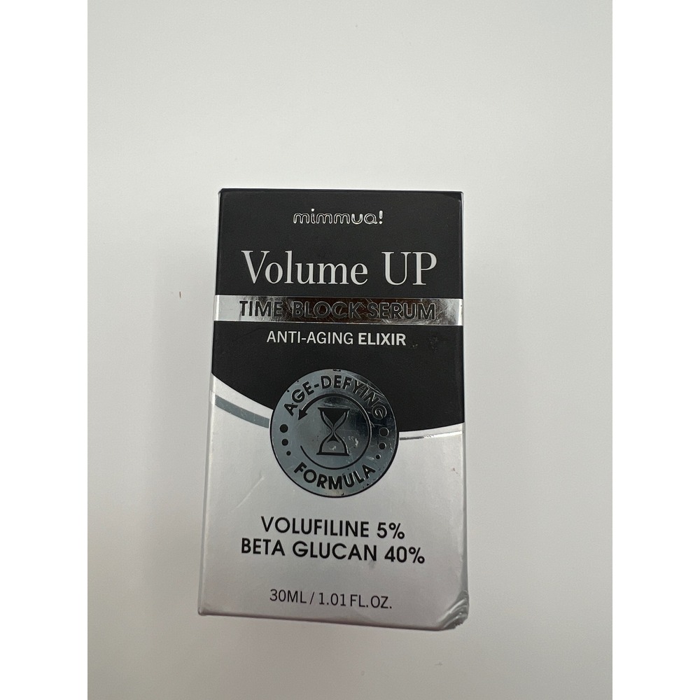 Mimmua Volume UP Time Block Serum Anti-Aging Elixir 5% Volufiline 30ml NIB